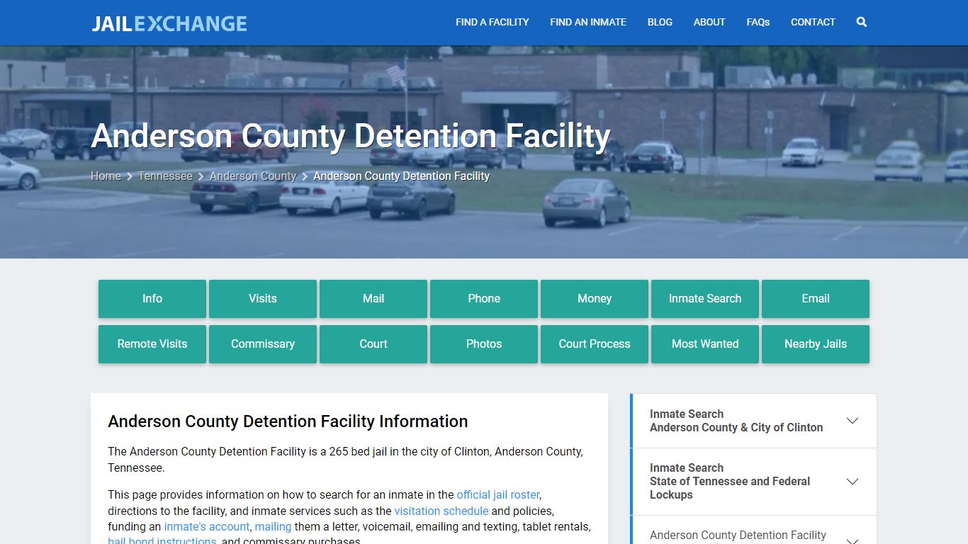 Anderson County Detention Facility - Jail Exchange
